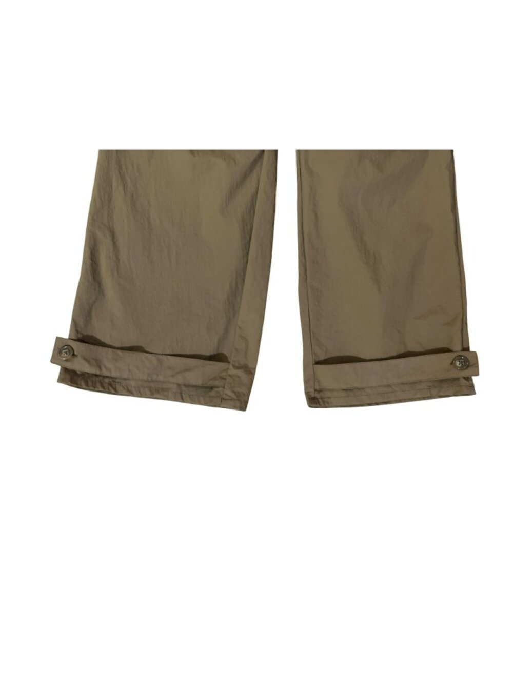 Forever 21 Cargo Pants Women's Small Dark Tan Belted Hem Nylon Blend Used - Picture 11 of 15